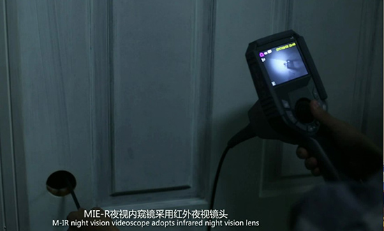 亞泰光電MIR系列高清警用內(nèi)窺鏡搭載紅外夜視鏡頭，可有效觀測20米以內(nèi)人和物體、隱蔽性好！